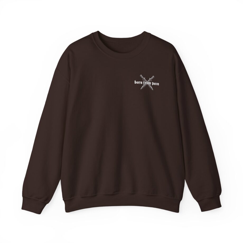 Born From Pain Live Forever Unisex Heavy Blend™ Crewneck Sweatshirt