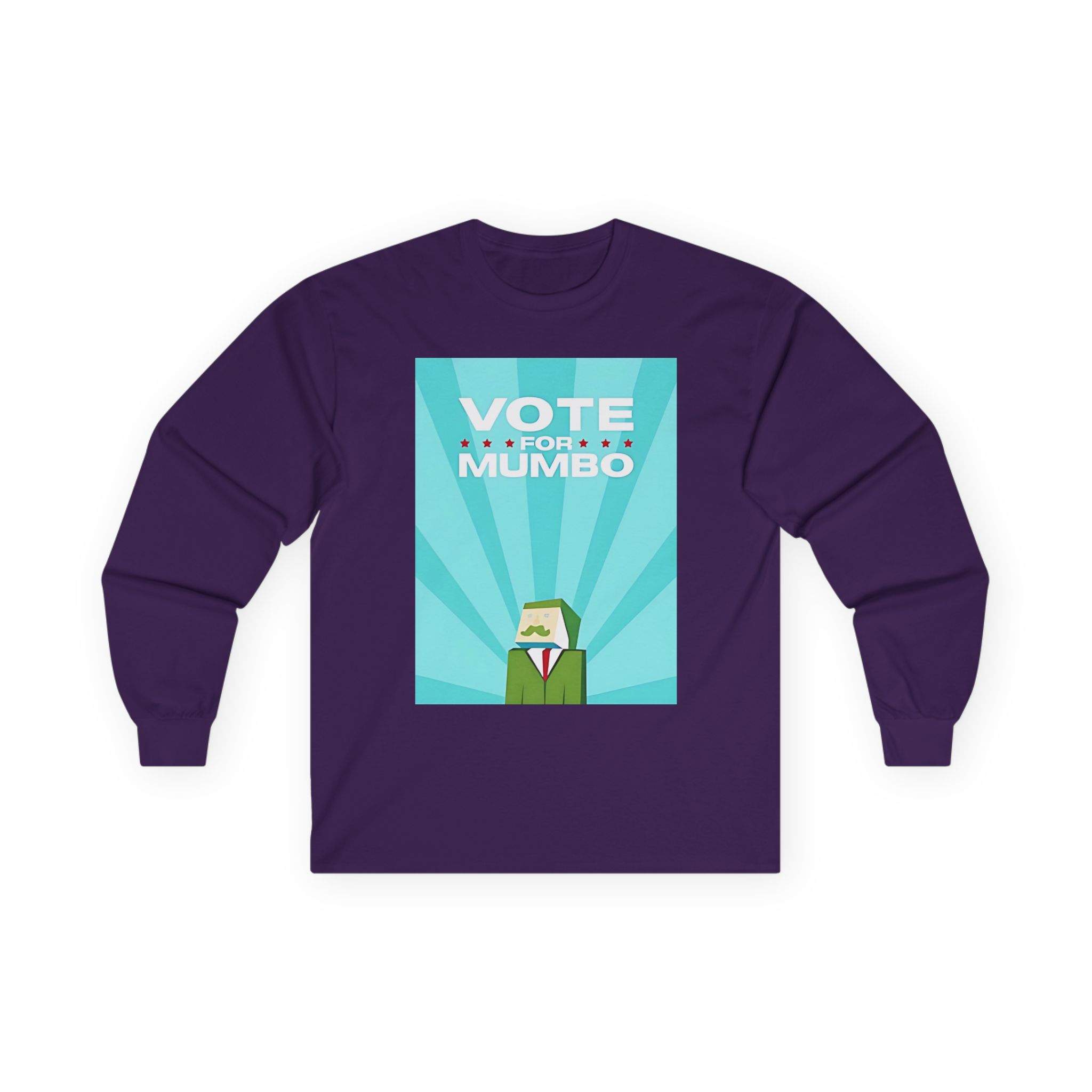 Mumbo Jumbo Vote for Mumbo Unisex Ultra Cotton Long Sleeve Tee