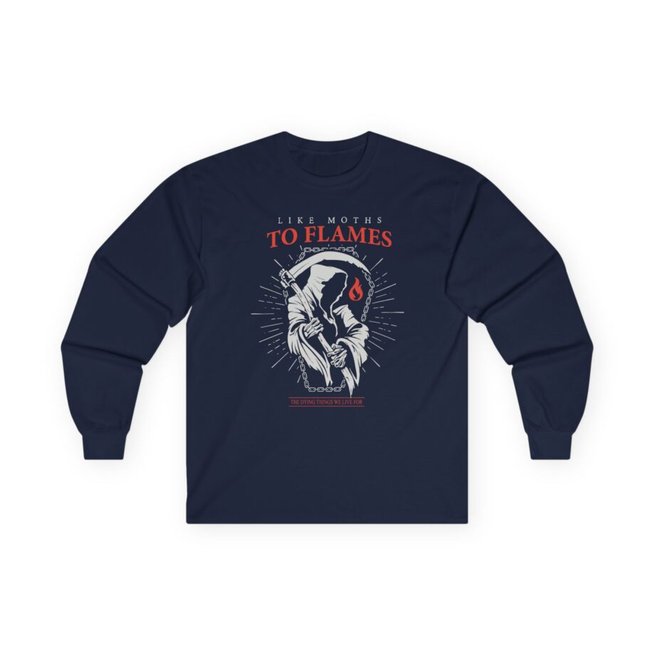 Like Moths to Flames Unisex Ultra Cotton Long Sleeve Tee