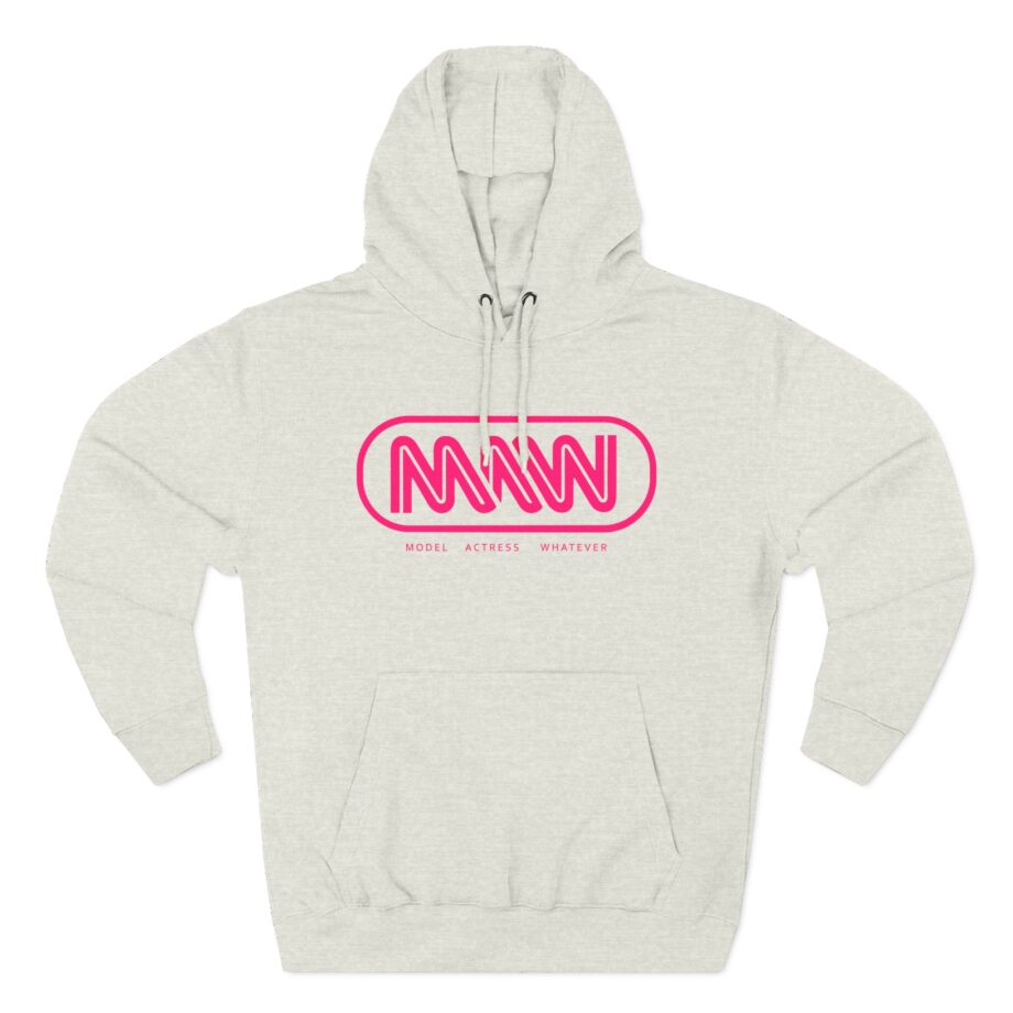Suki Waterhouse MAW Logo Three-Panel Fleece Hoodie