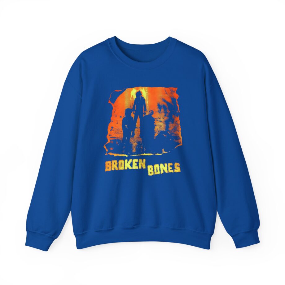 Broken Bones Unisex Heavy Blend Crewneck Sweatshirt