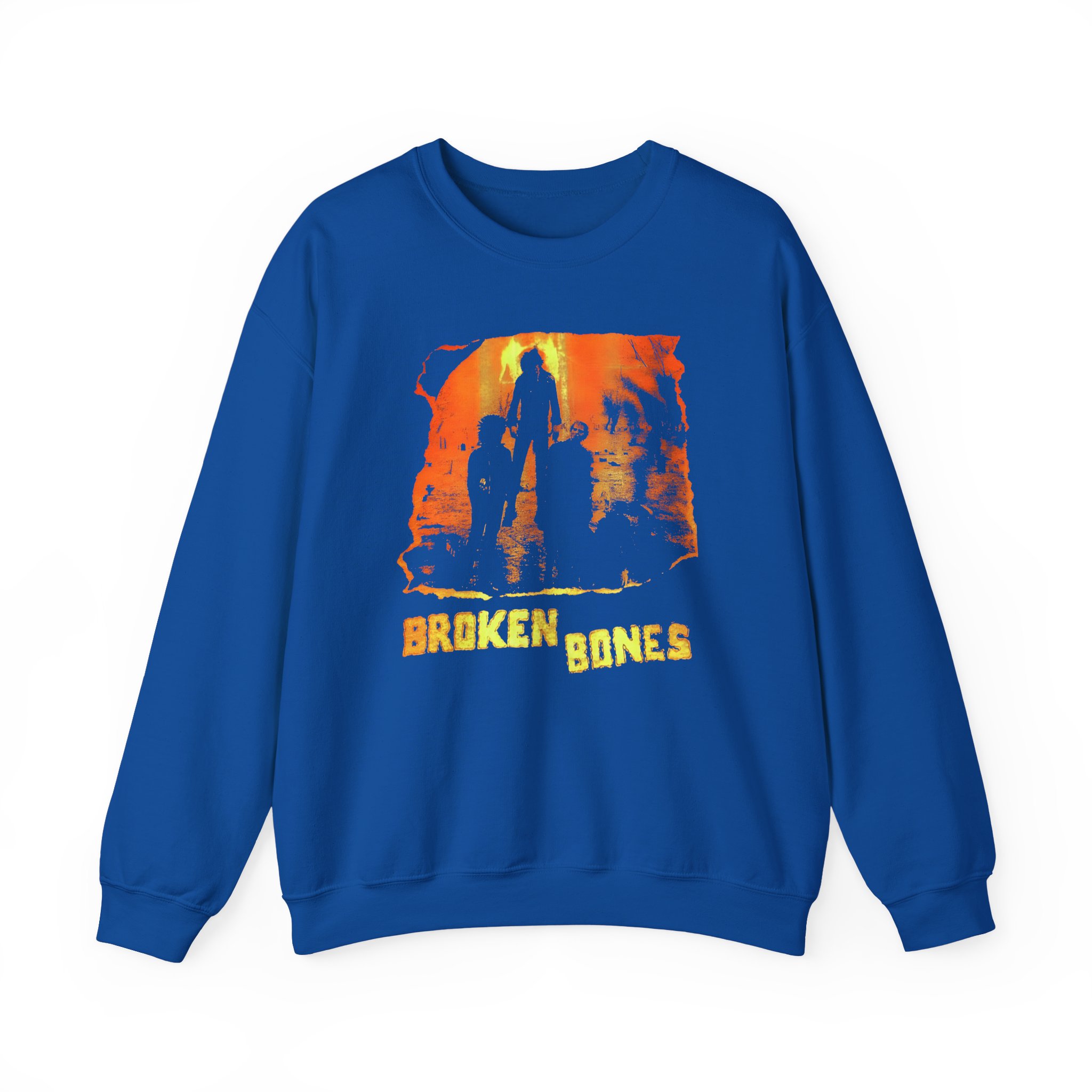Broken Bones Unisex Heavy Blend Crewneck Sweatshirt