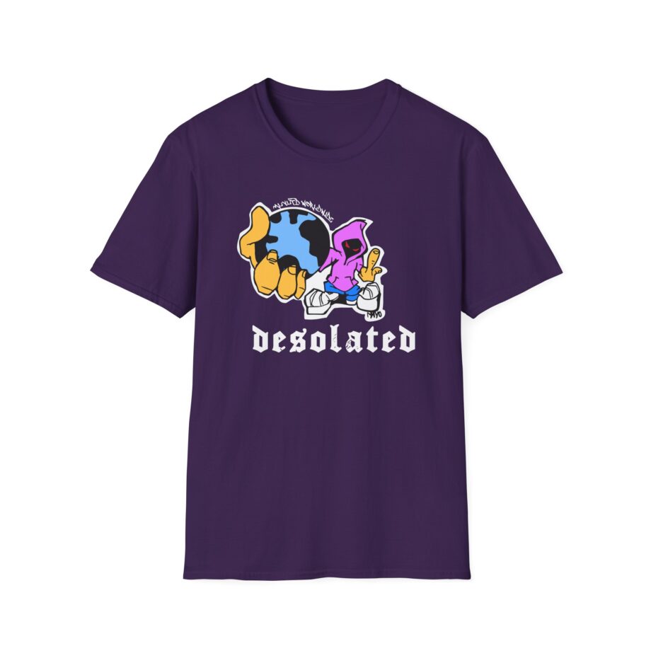 Desolated Globe Unisex Softstyle T-Shirt