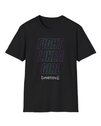 Evanescence Fight Like a Girl Unisex Softstyle T-Shirt