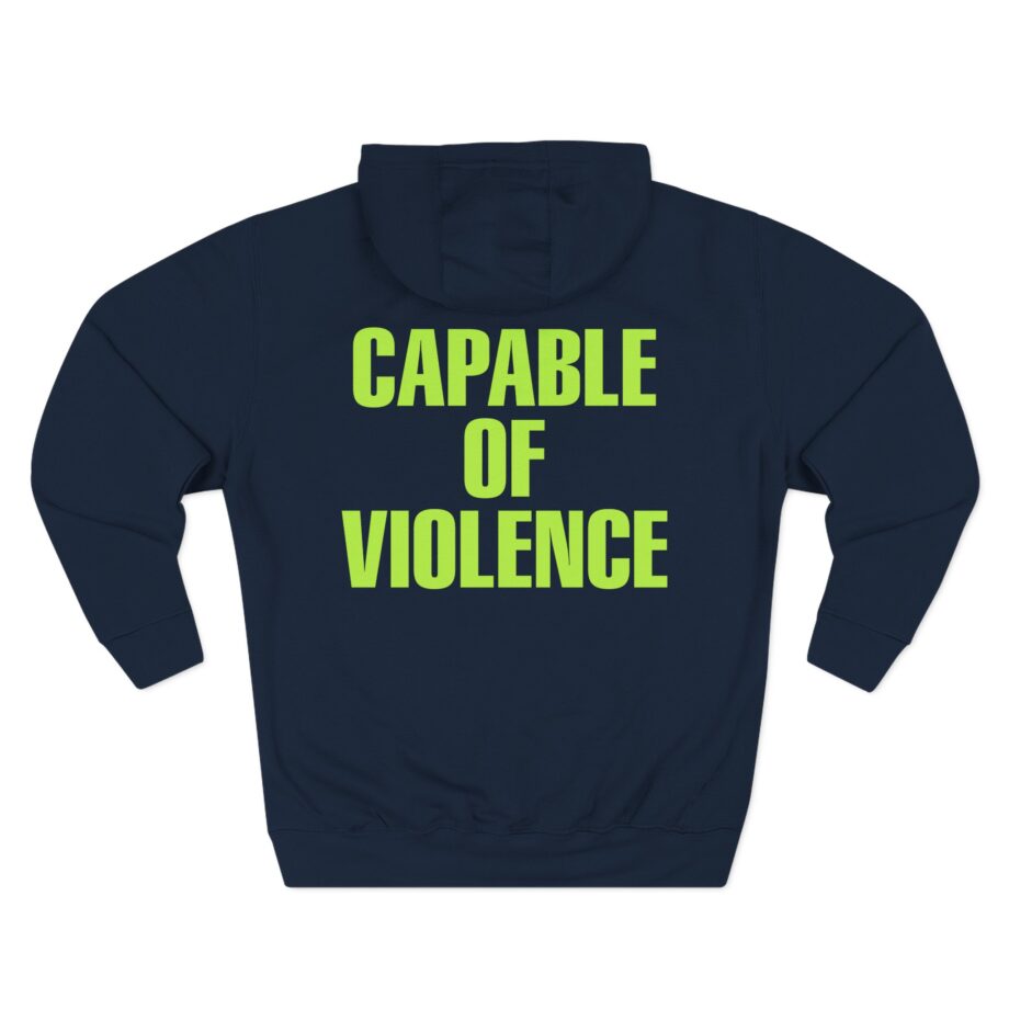 Suicide Silence Capable of Violence Three-Panel Fleece Hoodie