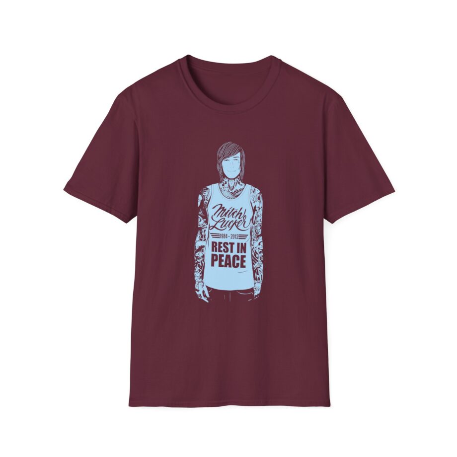 Suicide Silence Mitch Lucker Unisex Softstyle T-Shirt