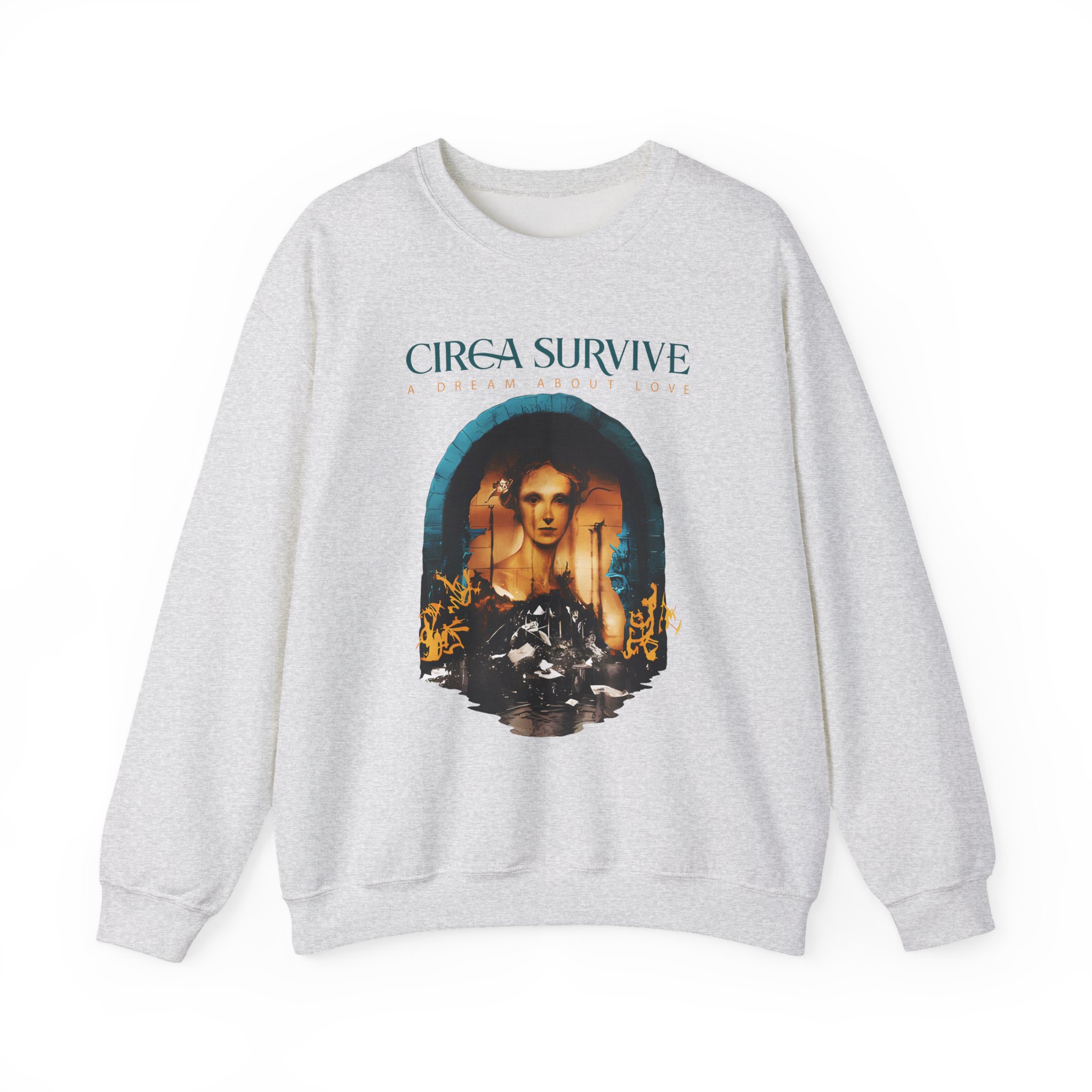 Circa Survive ADAL Cover Unisex Heavy Blendâ„¢ Crewneck Sweatshirt