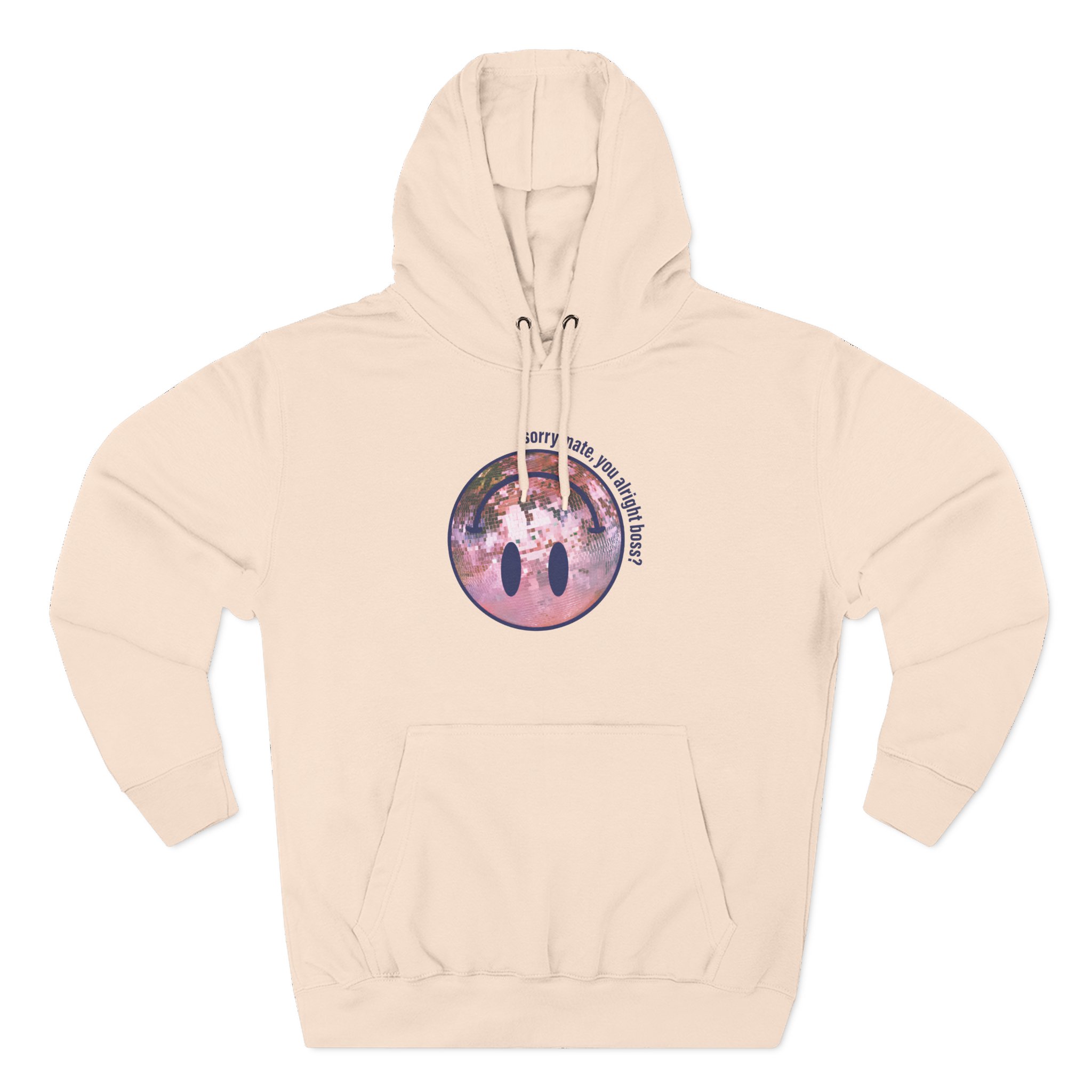 Courteeners Disco Ball Three-Panel Fleece Hoodie
