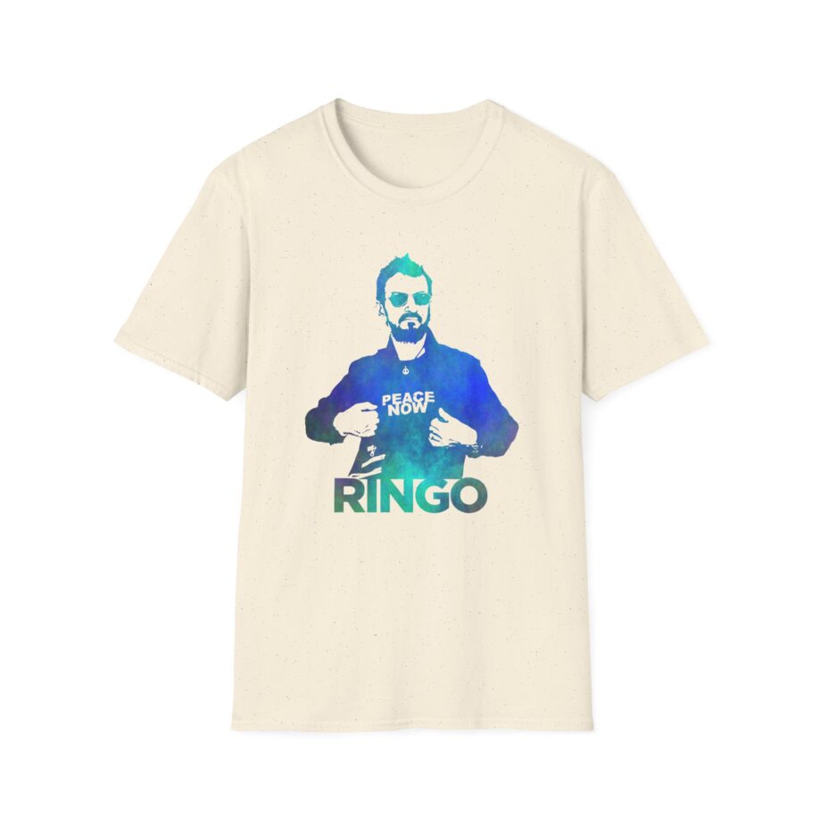 Ringo Starr Peace Now Mint Unisex Softstyle T-Shirt