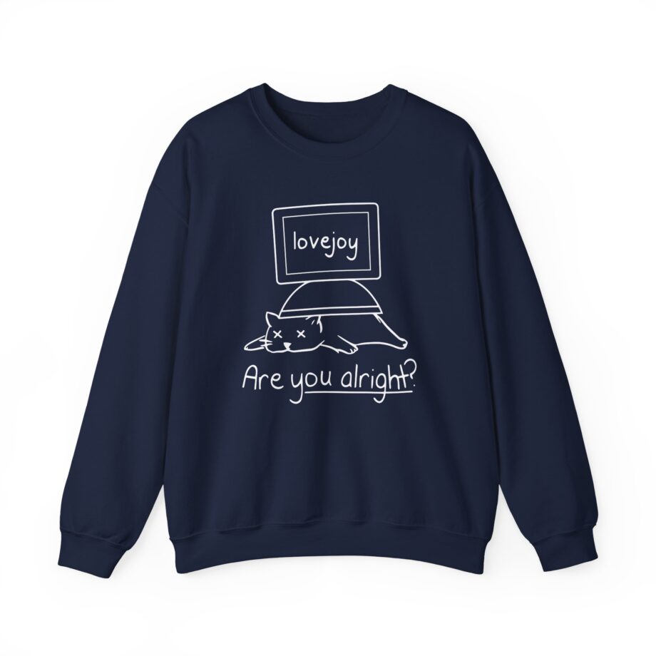 Lovejoy are you alright Unisex Heavy Blend™ Crewneck Sweatshirt