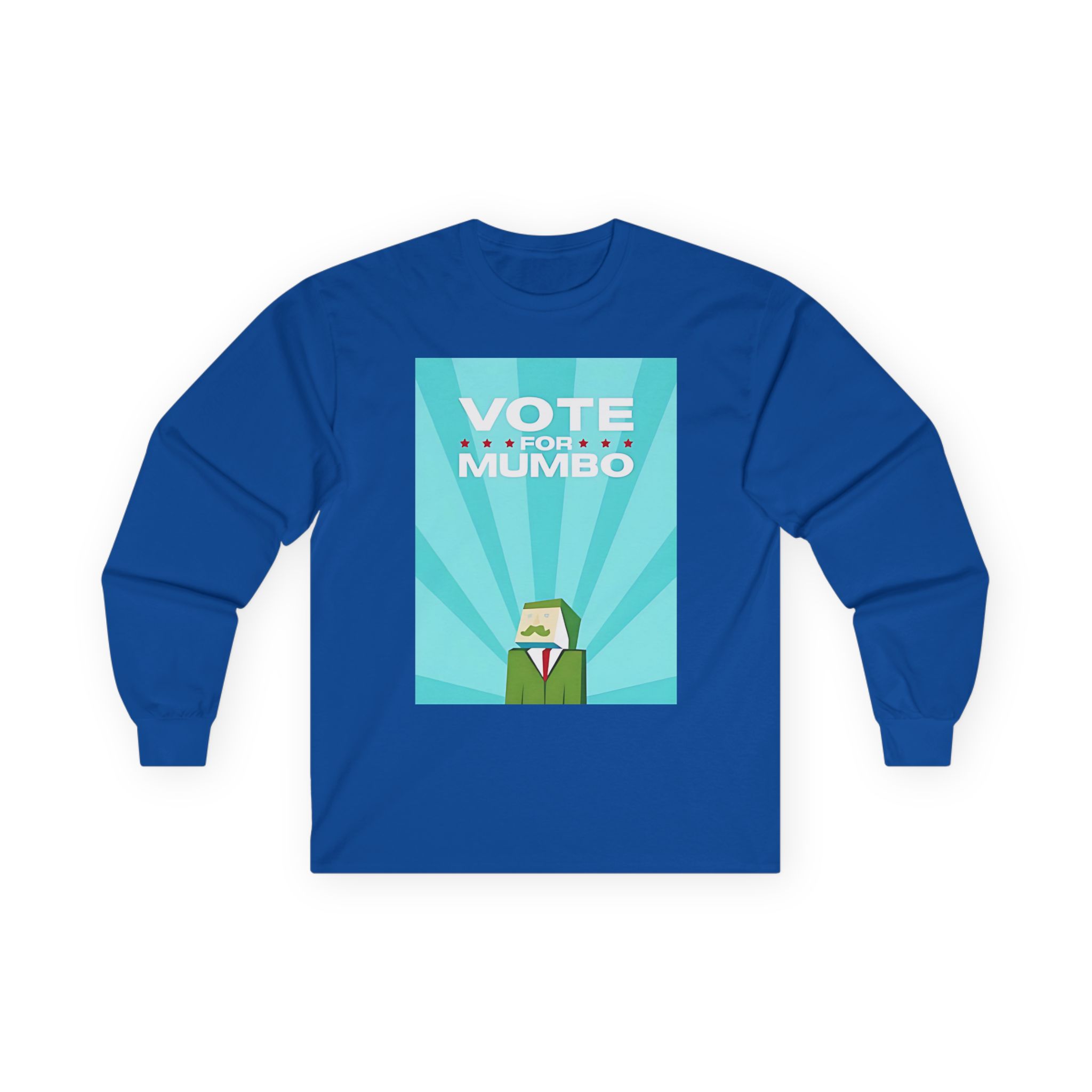 Mumbo Jumbo Vote for Mumbo Unisex Ultra Cotton Long Sleeve Tee
