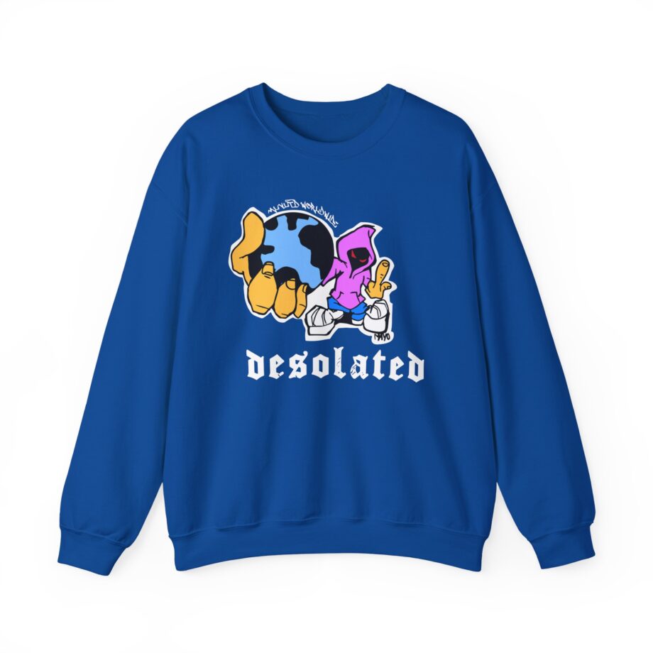 Desolated Globe Unisex Heavy Blend™ Crewneck Sweatshirt