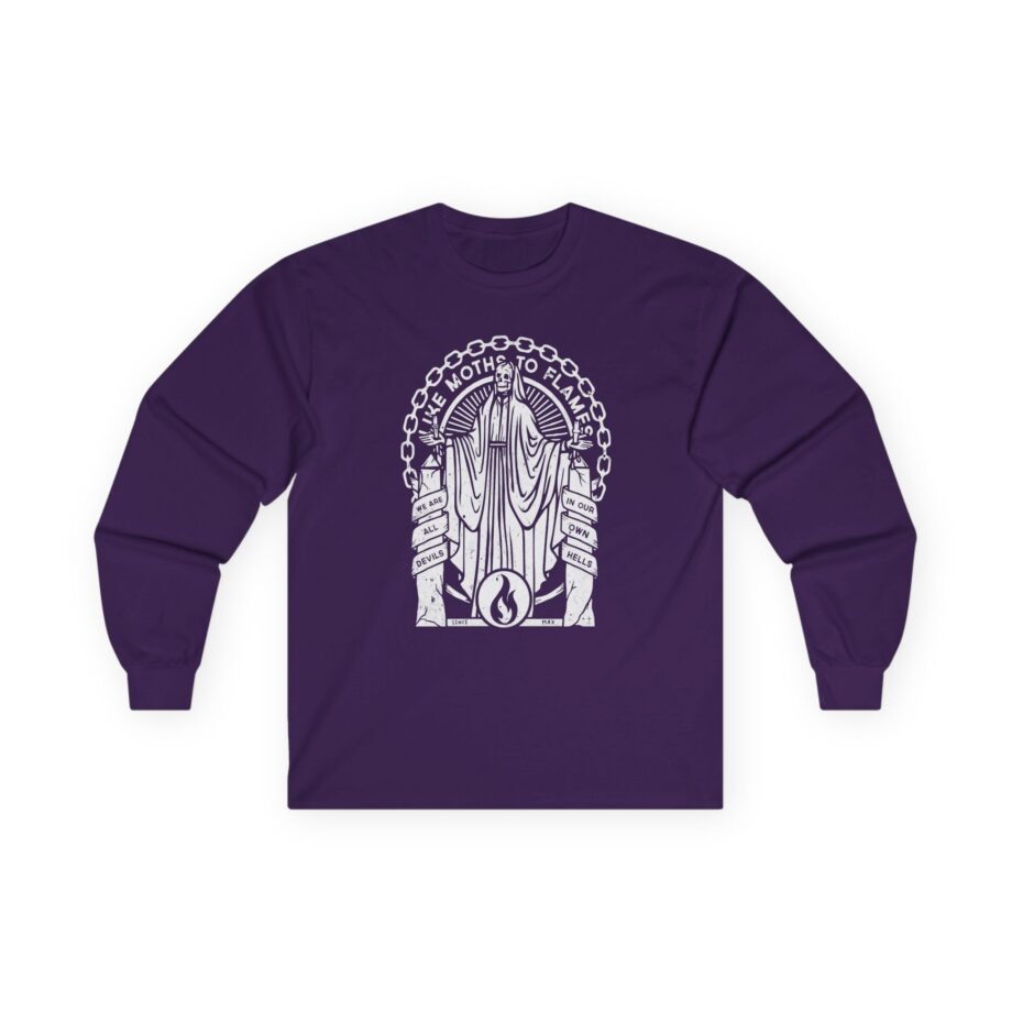 Like Moths to Flames Unisex Ultra Cotton Long Sleeve Tee