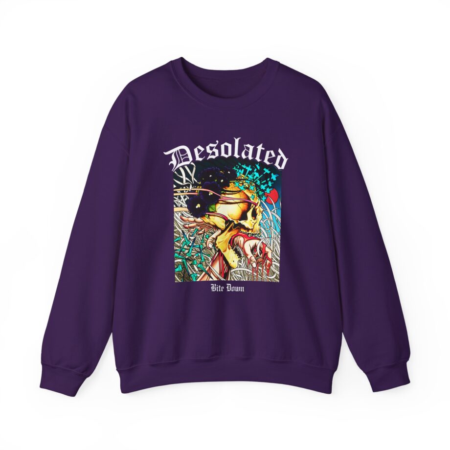 Desolated Bite Down Artwork Unisex Heavy Blend™ Crewneck Sweatshirt