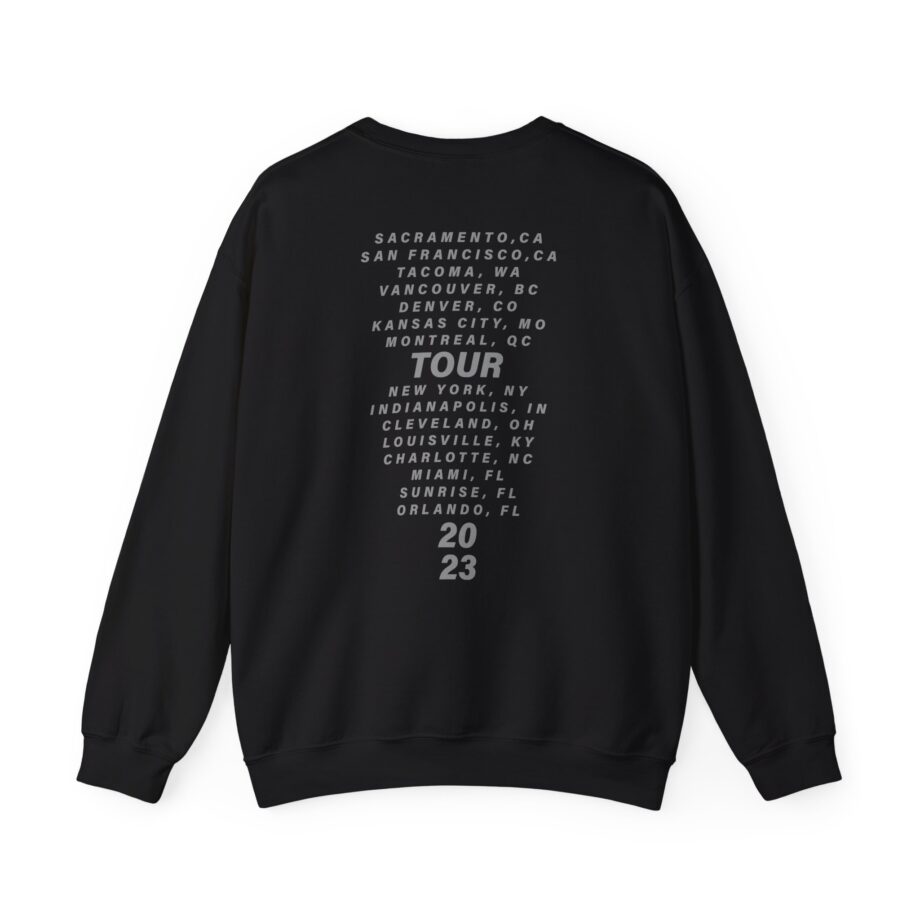 P!nk Trustfall Charcoal Unisex Heavy Blend™ Crewneck Sweatshirt