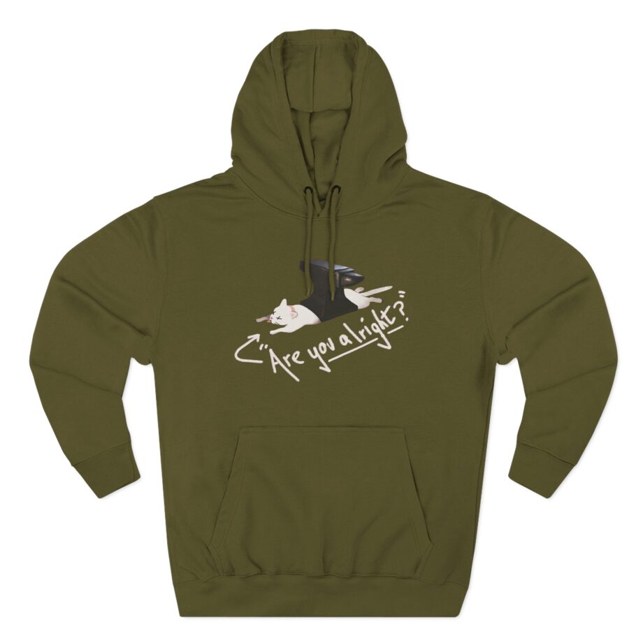 Lovejoy are you alright Three-Panel Fleece Hoodie