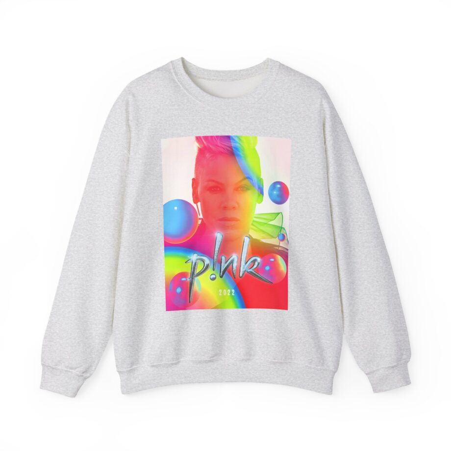 P!nk Summer 2022 Rainbow Unisex Heavy Blend™ Crewneck Sweatshirt