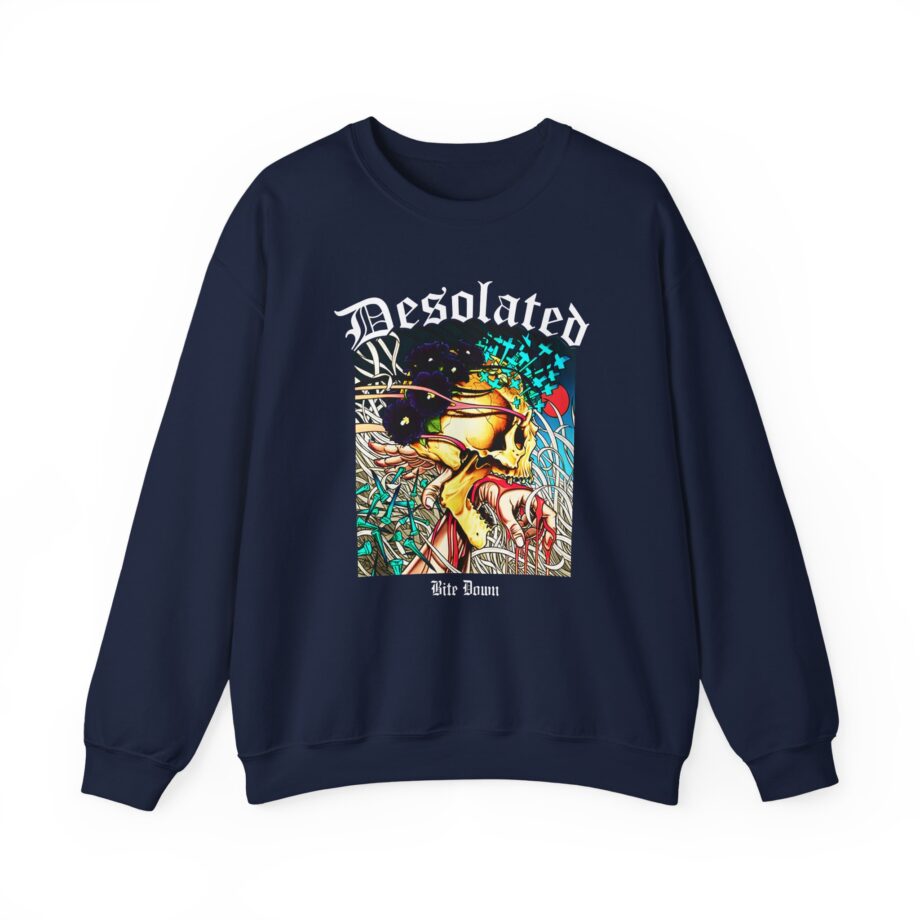 Desolated Bite Down Artwork Unisex Heavy Blend™ Crewneck Sweatshirt