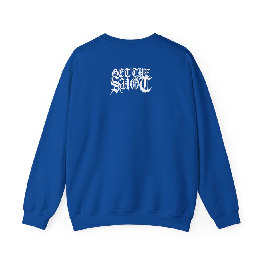 Get the Shot No Peace in Hell Unisex Heavy Blend™ Crewneck Sweatshirt