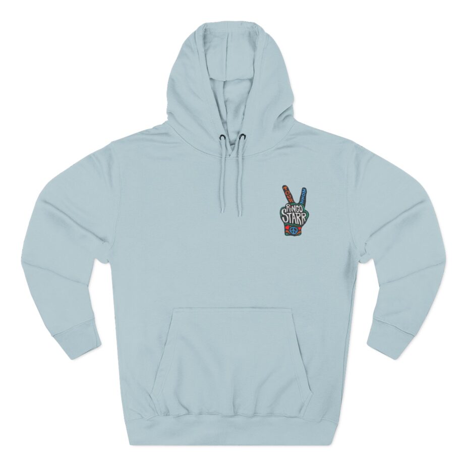 Ringo Starr Peace Illustration Three-Panel Fleece Hoodie