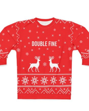 Double Fine Unisex Sweatshirt (AOP)
