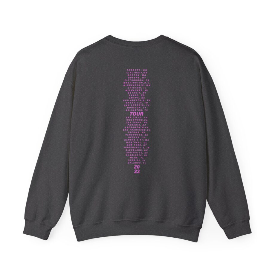 Pink Trustfall Praise Unisex Heavy Blend™ Crewneck Sweatshirt