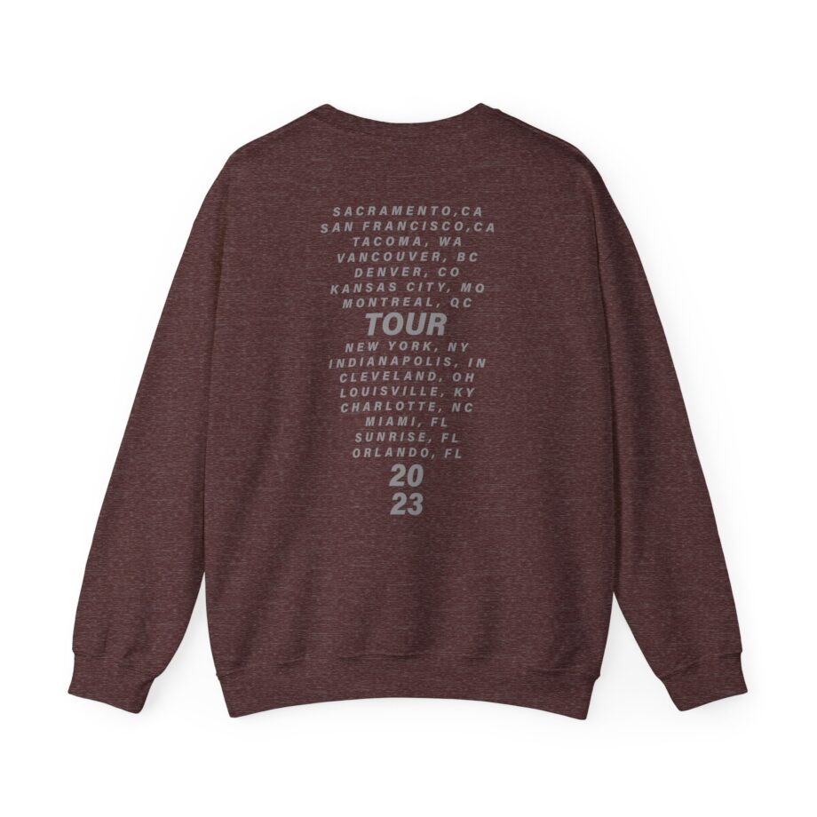 P!nk Trustfall Charcoal Unisex Heavy Blend™ Crewneck Sweatshirt