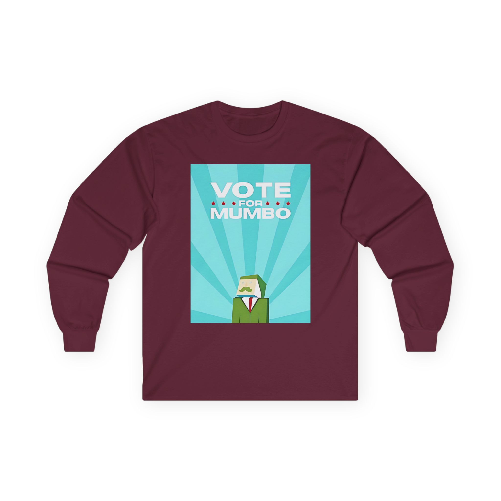 Mumbo Jumbo Vote for Mumbo Unisex Ultra Cotton Long Sleeve Tee