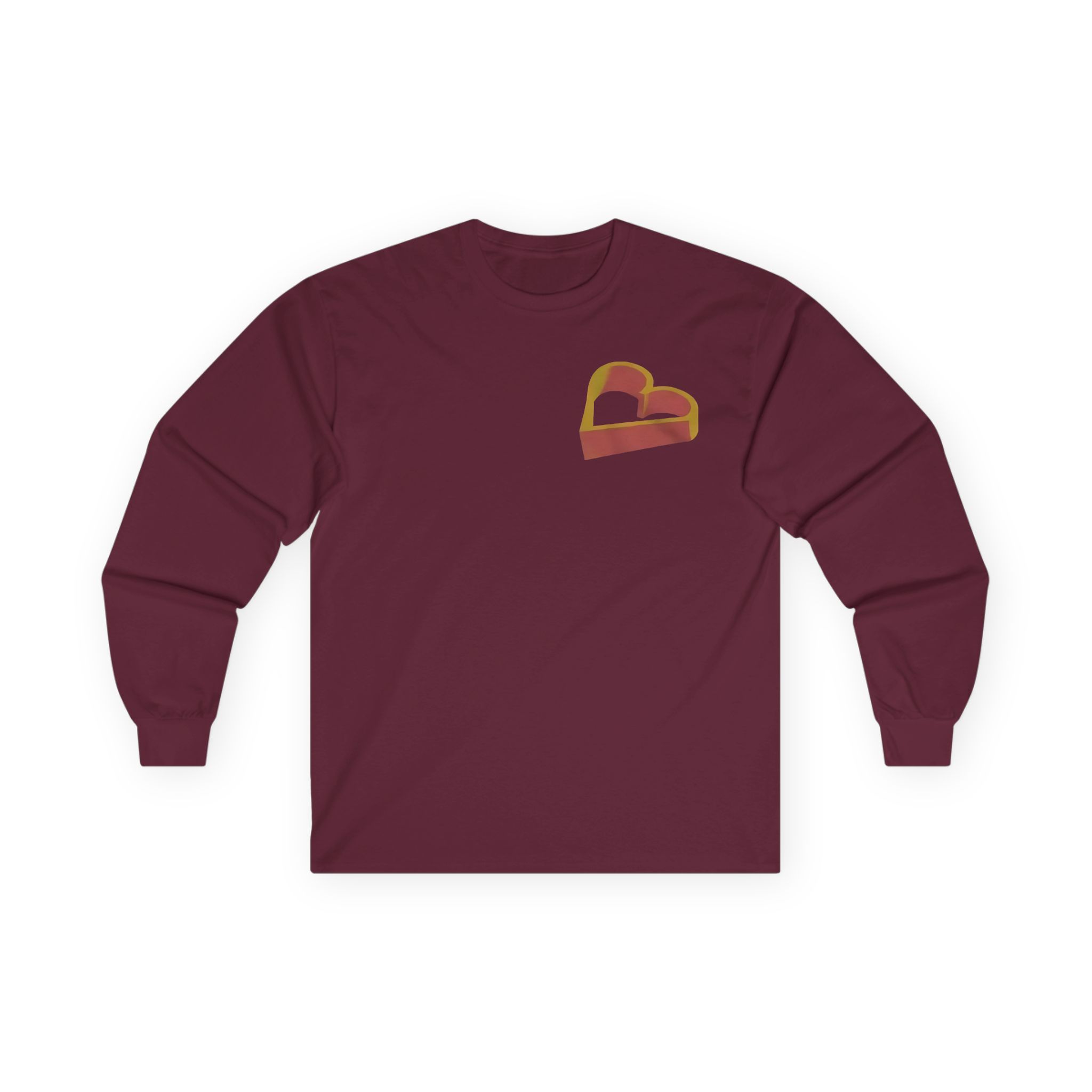 Mumbo Jumbo Heart of Gold Icon Unisex Ultra Cotton Long Sleeve Tee