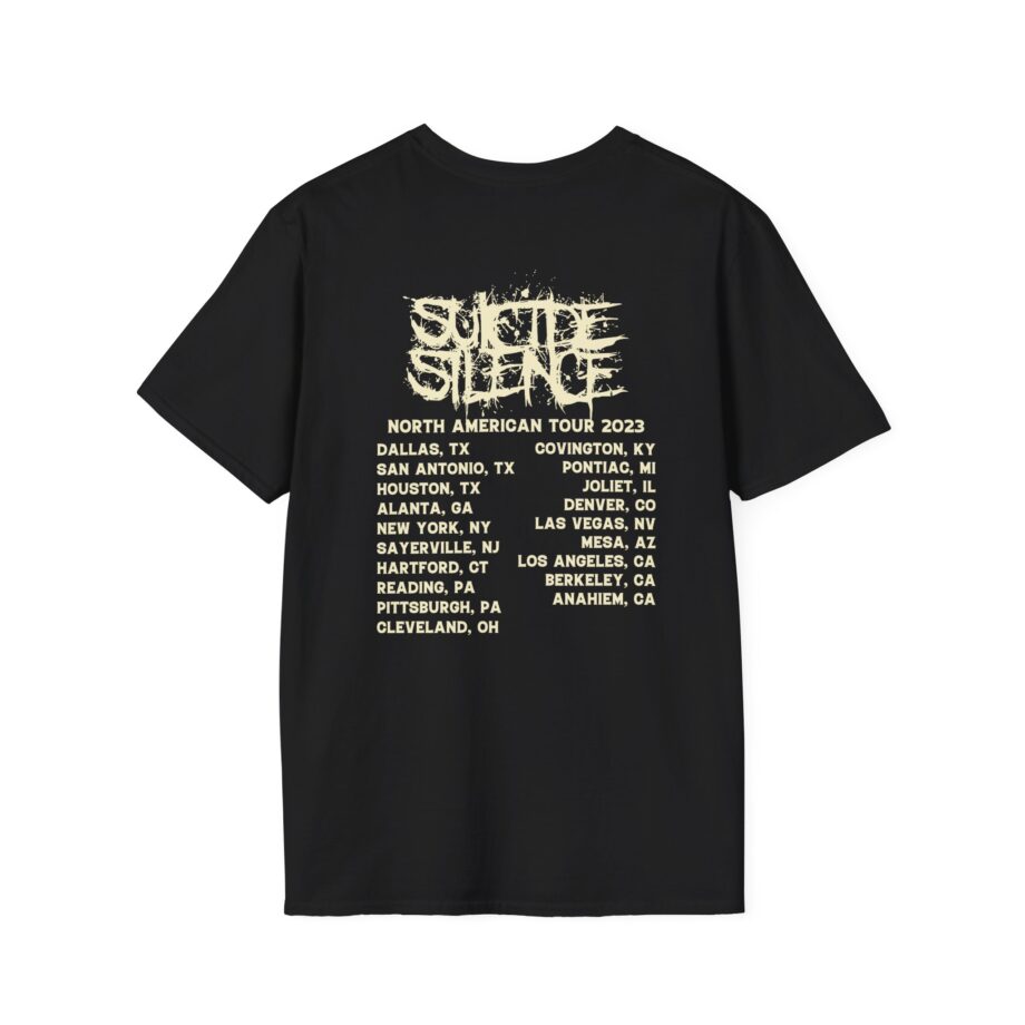 Suicide Silence Rymd Cover Tour 2023 Unisex Softstyle T-Shirt
