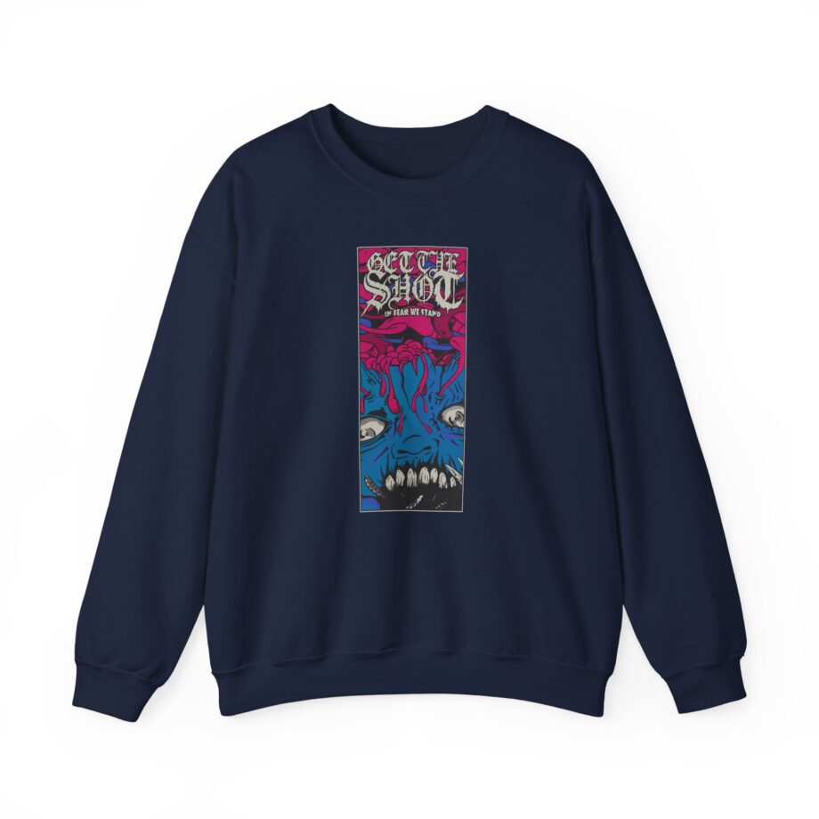 Get the Shot in Fear We Stand Unisex Heavy Blend™ Crewneck Sweatshirt