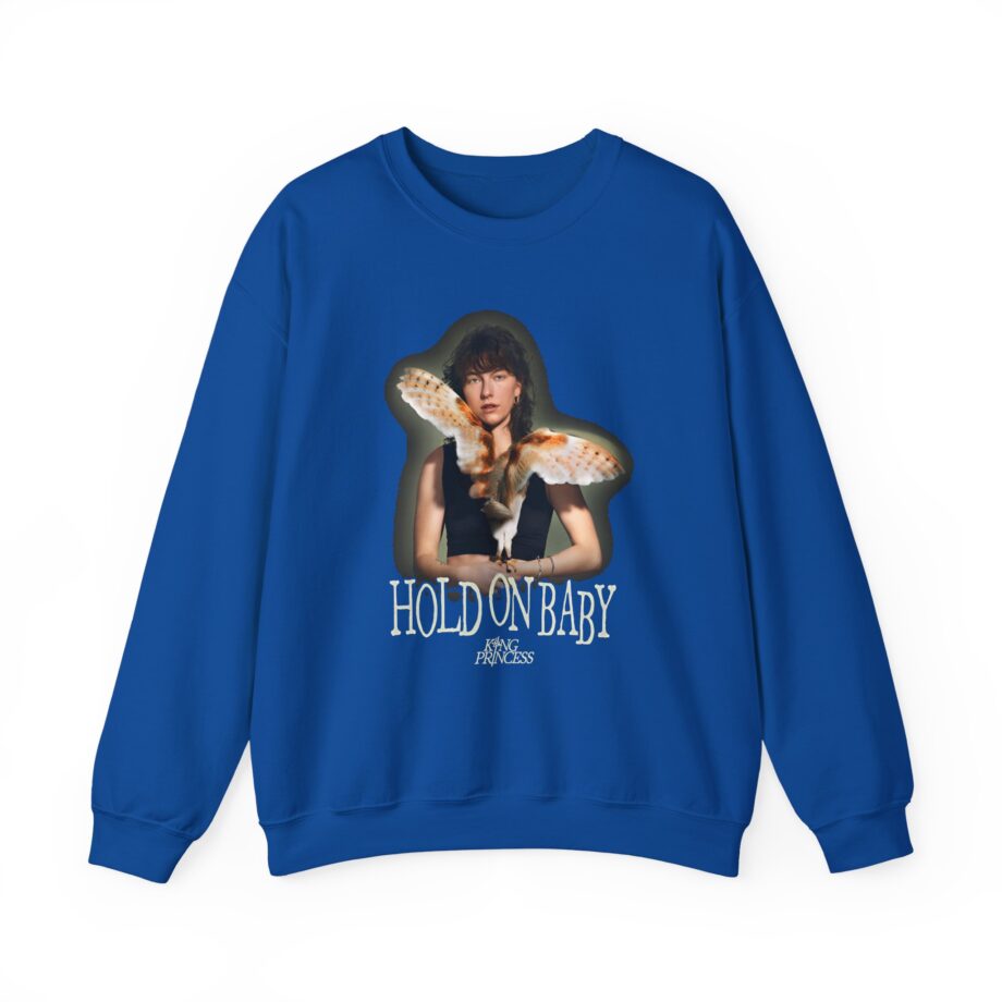 King Princess Hold on Baby Unisex Heavy Blend™ Crewneck Sweatshirt
