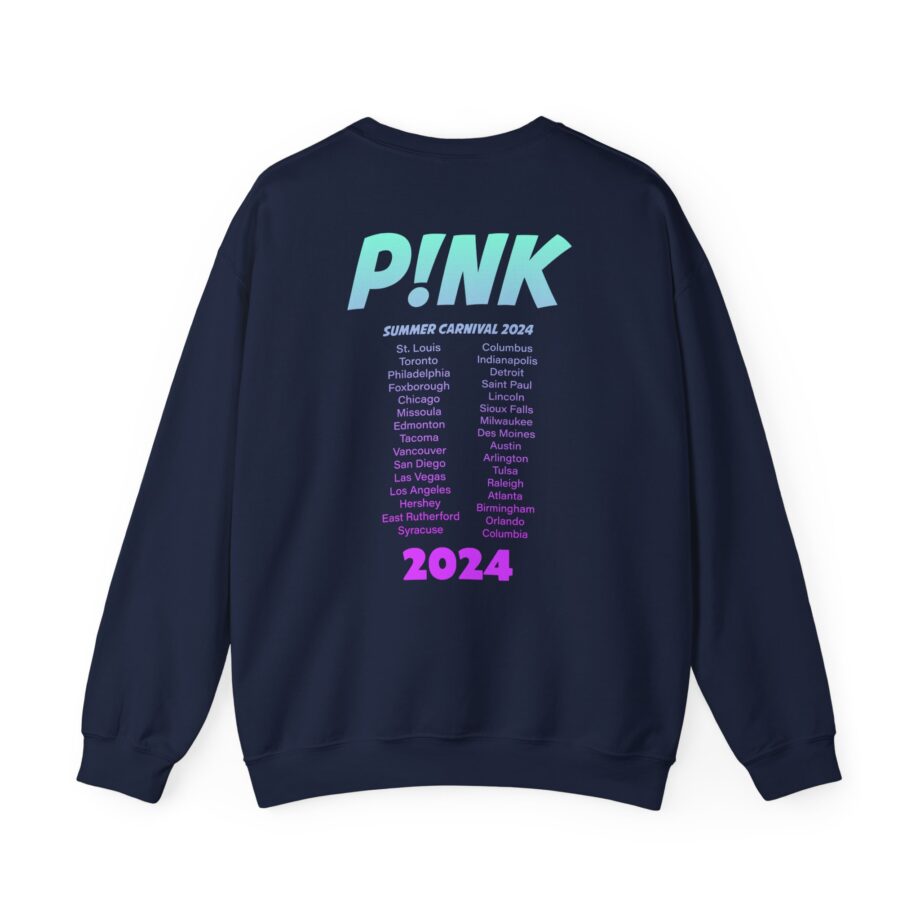 Pink Burst 2024 Tour Unisex Heavy Blend™ Crewneck Sweatshirt