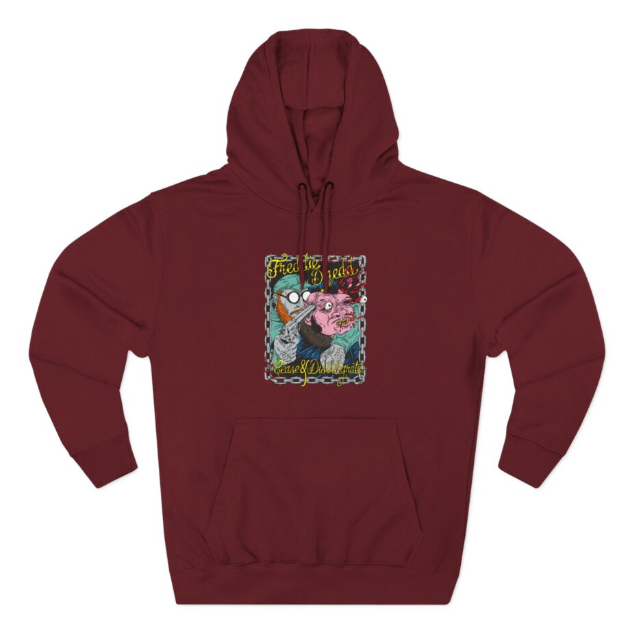 Freddie Dredd Piggy Three-Panel Fleece Hoodie
