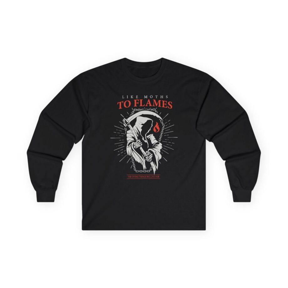 Like Moths to Flames Unisex Ultra Cotton Long Sleeve Tee
