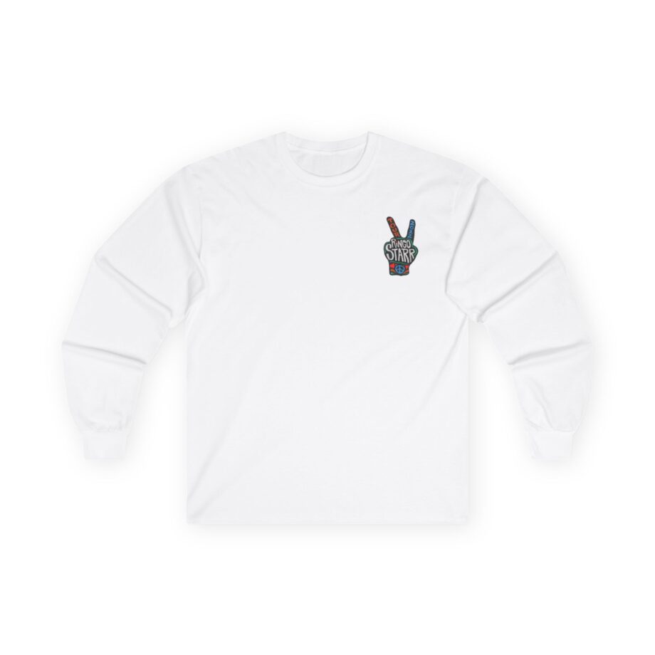 Ringo Starr Peace Illustration Unisex Ultra Cotton Long Sleeve Tee