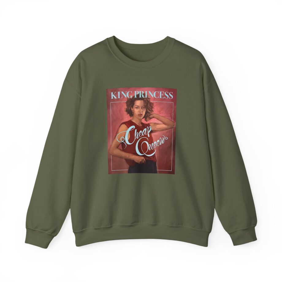 King Princess Cheap Queen Unisex Heavy Blend™ Crewneck Sweatshirt