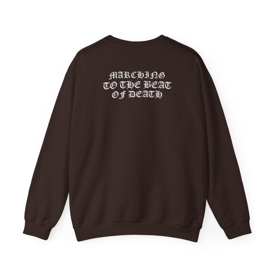 Born From Pain Marching to the Beat of Death Unisex Heavy Blend™ Crewneck Sweatshirt