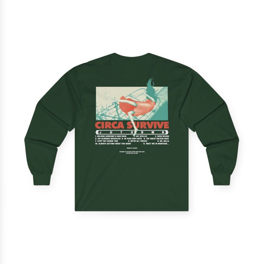 Circa Survive Juturna Tracklist Unisex Ultra Cotton Long Sleeve Tee