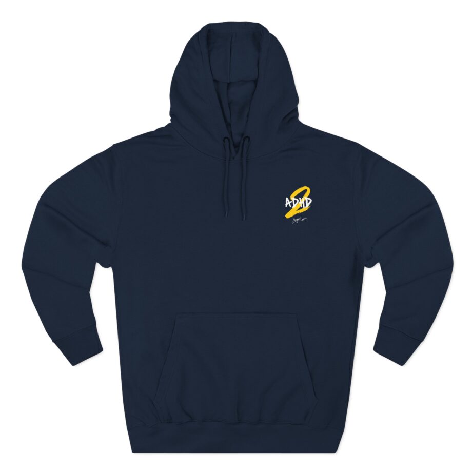 Joyner Lucas Adhd2 Logo Three-Panel Fleece Hoodie