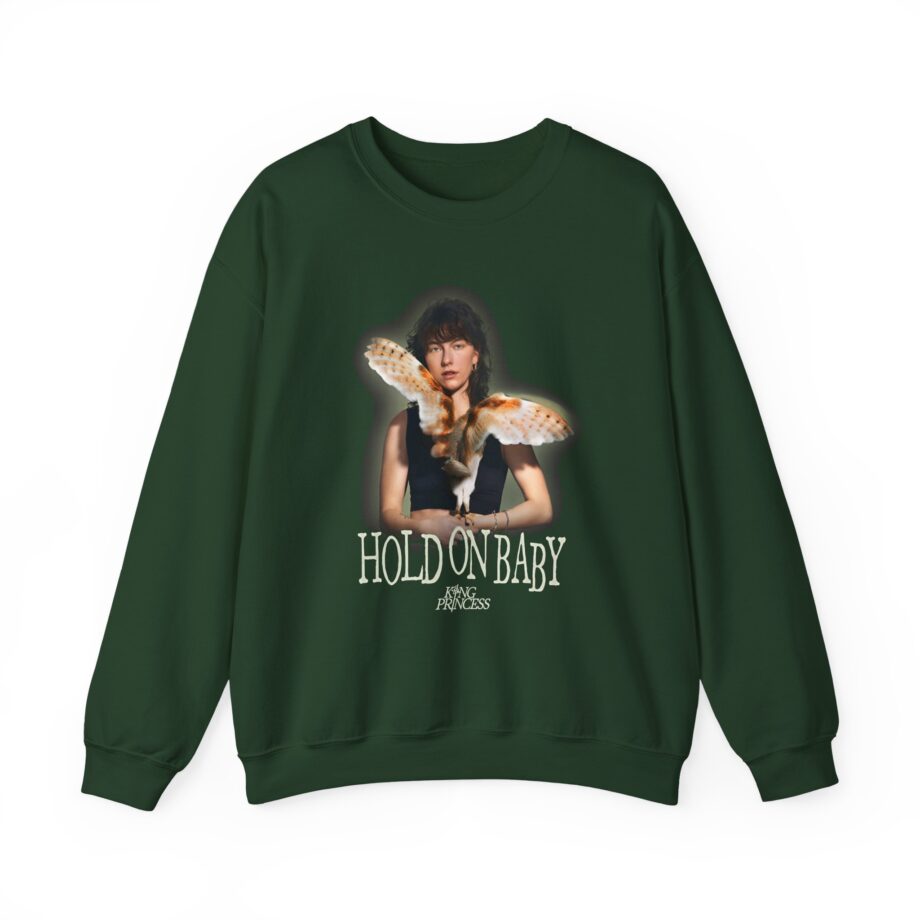 King Princess Hold on Baby Unisex Heavy Blend™ Crewneck Sweatshirt