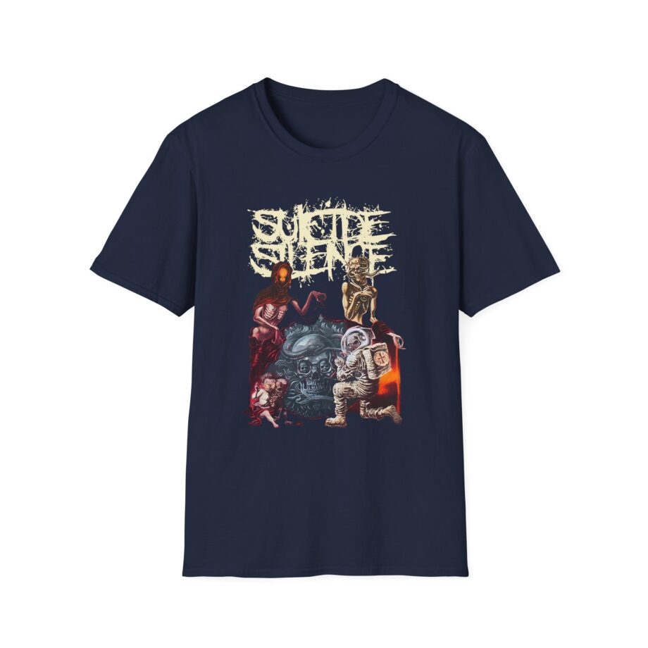 Suicide Silence Rymd Cover Tour 2023 Unisex Softstyle T-Shirt