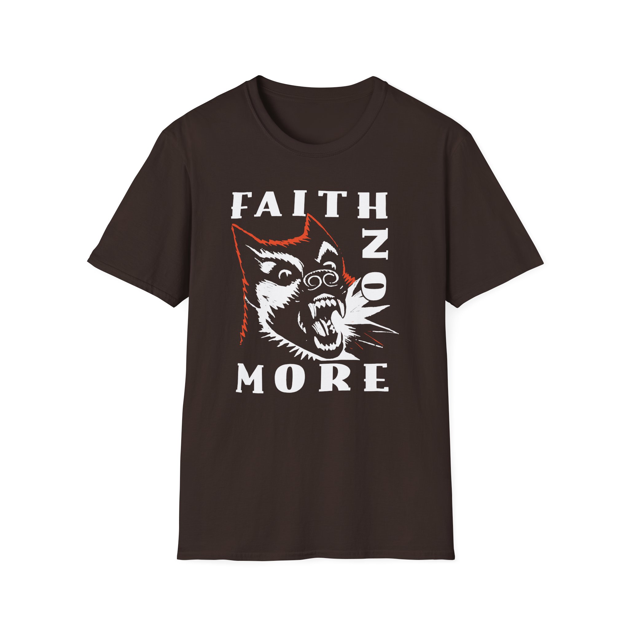 Faith No More Logo Dog Unisex Softstyle T-Shirt