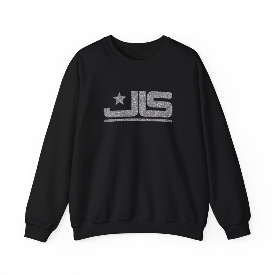 JLS, Everybody Say JLS Glitter Unisex Heavy Blend™ Crewneck Sweatshirt