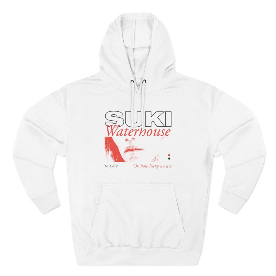 Suki Waterhouse To Love Oh How Lucky We Are Three-Panel Fleece Hoodie