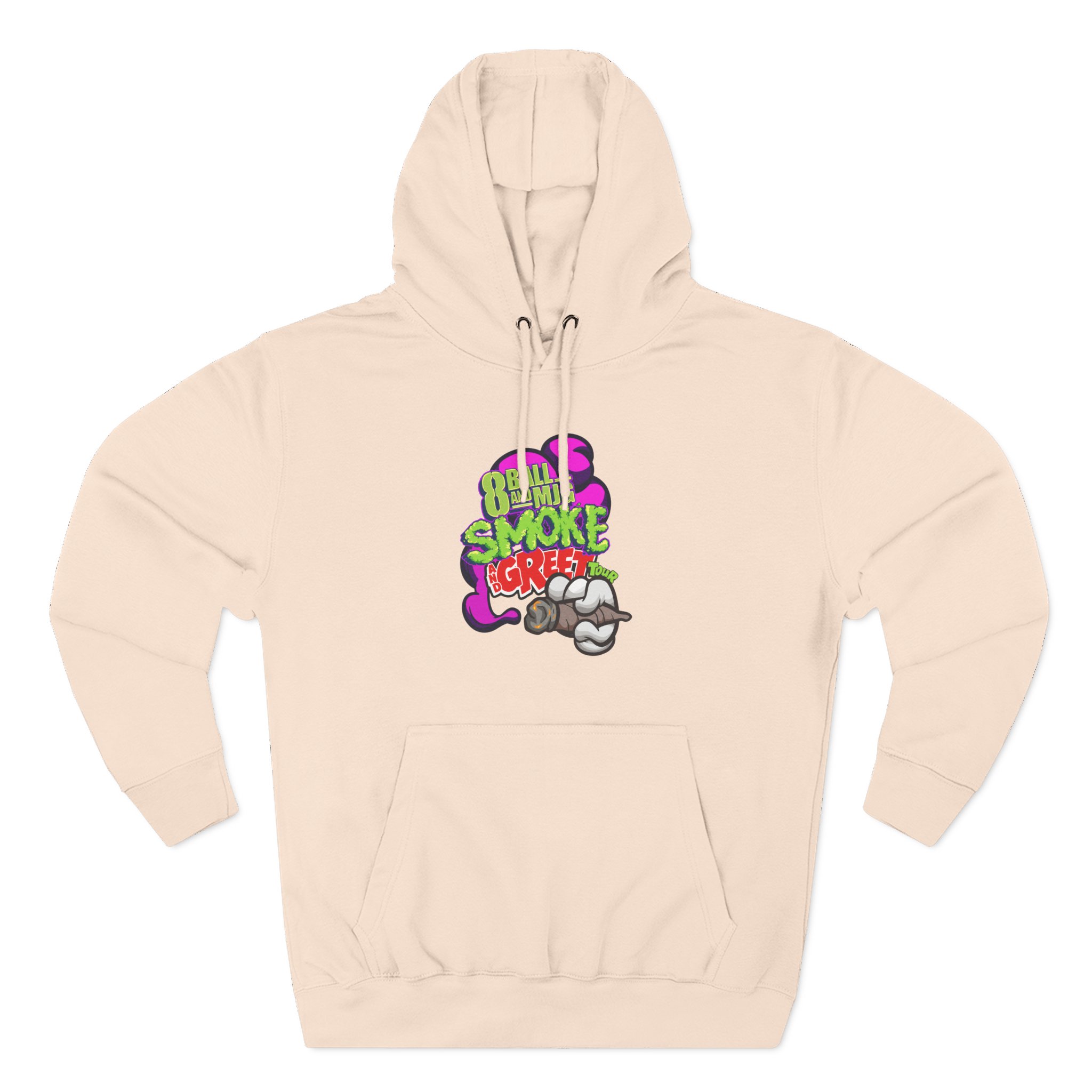 8ball Mjg Three-Panel Fleece Hoodie