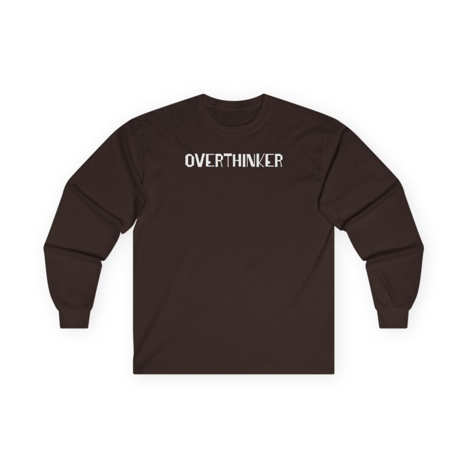 Inzo Overthinker Unisex Ultra Cotton Long Sleeve Tee