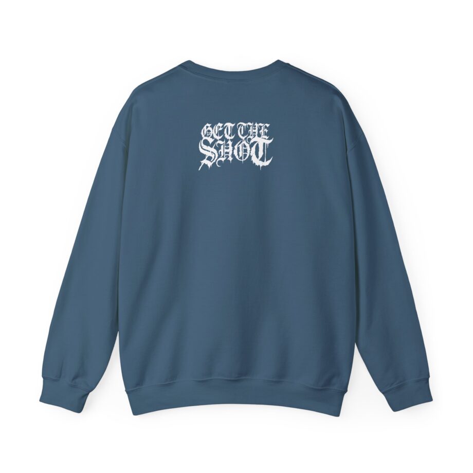 Get the Shot No Peace in Hell Unisex Heavy Blend™ Crewneck Sweatshirt