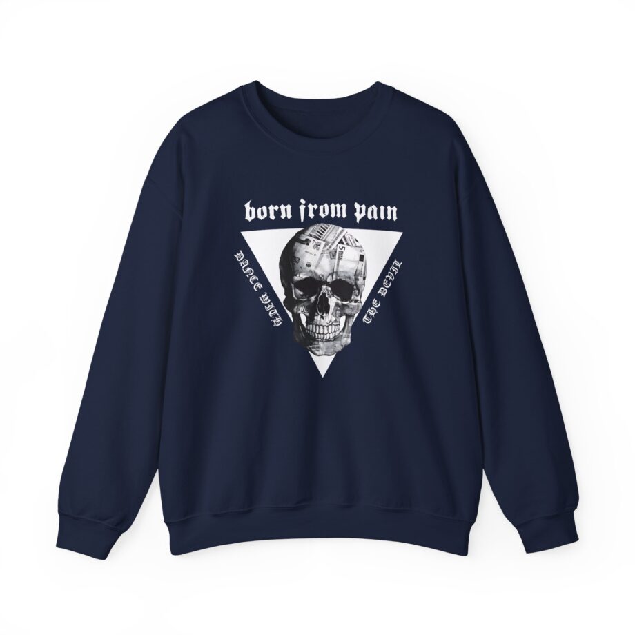 Born From Pain Dance With the Devil Unisex Heavy Blend™ Crewneck Sweatshirt