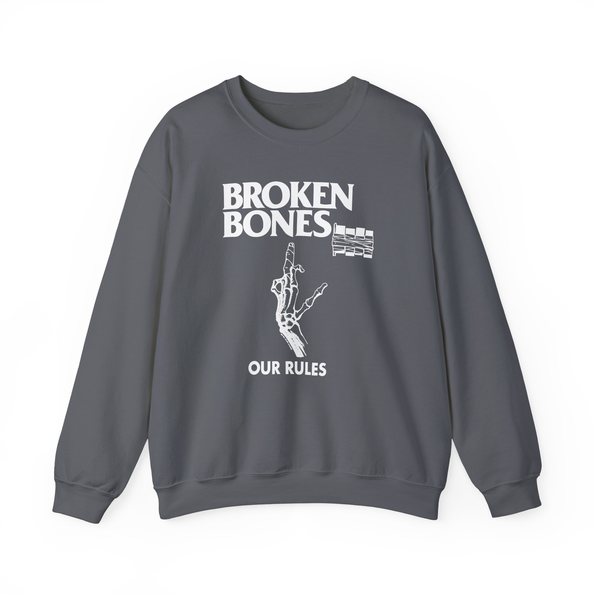 Broken Bones The Henry Unisex Heavy Blend Crewneck Sweatshirt